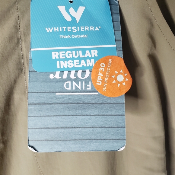 White Sierra Convertible Pants XL NWT - Picture 10 of 12